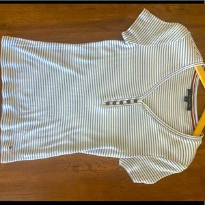 Tommy Hilfiger, Size S/P, blue and white stripes T-shirt